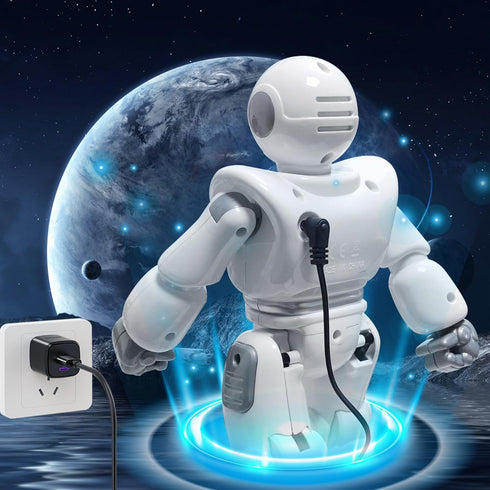 Programmable Best Gift for Kids,Intelligent RC Robot with Infrared Controller Toys,Dancing,Singing, Moonwalking and LED