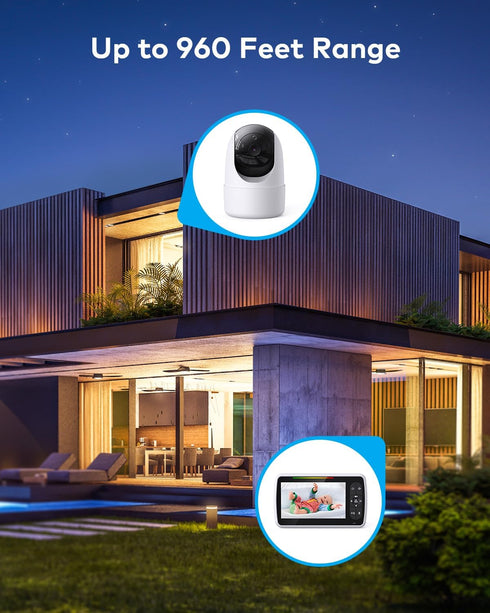 UKSUP SM652 Baby Monitor Camera - Safe and Reliable