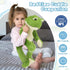 17.7 Inch Muiteiur Plush Frog Stuffed Animal, Cute Frog Soft Toy with White Belly, Stuffed Frog Plush Toy Gift for Kids