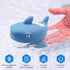 b&h Baby Bath Thermometer, Digital Toddler Thermometer for Bathtub and Room, Waterproof Shark Floats in Water