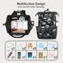 Hsnar Backpack Halloween Skull Print Waterproof Diaper Bag Large Capacity Baby Bag with Stroller Straps, Multi-Pocket