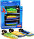 Wild Republic Ocean Boat Three Pack, Wind Up Motor, Gift for Kids,