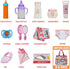 14 Pack Set Set Baby Doll Accessories, Baby Doll Feeding and Caring Includes Diaper Bag, Doll Diapers, Magic Bottle