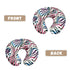 GOSTONG Set 2 Pack Colorful Zebra Pattern Nursing Pillow Cover of Nursing Pillow Slipcovers Ultra Soft Compatible