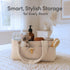 Diaper Caddy Organizer for Changing Table, Baby Organizers And Storage, Storage Basket for Wipes, Gift for Baby Shower