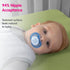 MAM 4-Pack, 6+M Original + Night Unisex & Boy Silicone Pacifiers, Glows in The Dark