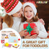 1-3 1 2 3, 2-4 Airlab Play Kitchen Accessories Toddlers Wooden Pop-up Toaster Toy Play Food Kids Age Bread, Butter