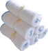 (6-Pack) Channing & Yates - Premium Baby Washcloths - Organic Baby Wash Cloths - Thick, Soft, Plush - Great for Eczema