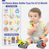 16 Pack 3-6 0-6 6-12 AZEN Baby Rattles Teething Toys Months, Baby Toys Months, Newborn Infant Toys Months, Essentials