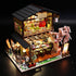 DIY Miniature Dollhouse Kit - Tiny House with Furniture, 1:24 Scale Japanese Style Shop