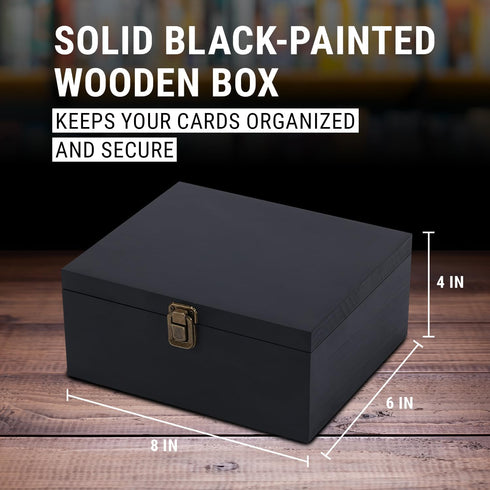Horses Playing Cards with Organizer Box, Waterproof Stylish Deck for Collectors and Game Enthusiasts