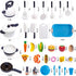 Set,Kitchen Girls(72 Kids Kitchen Toy Cookware with Play Food Toy Play Accessories with Pots and Pans,Cutting Food Toy