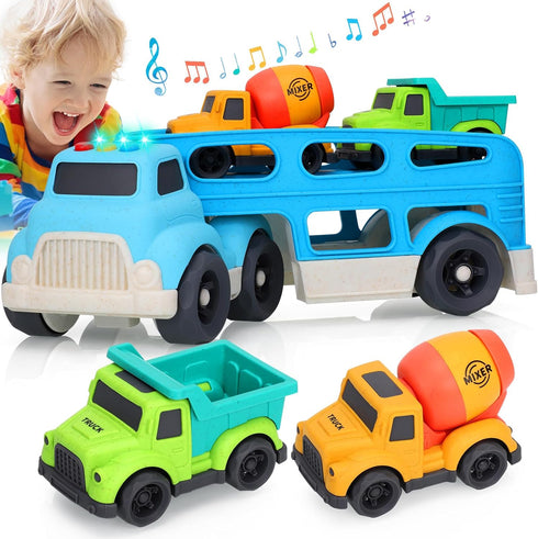 Toddler Toys for 2 3 4 Year Old Boys, Wheat Straw Toy