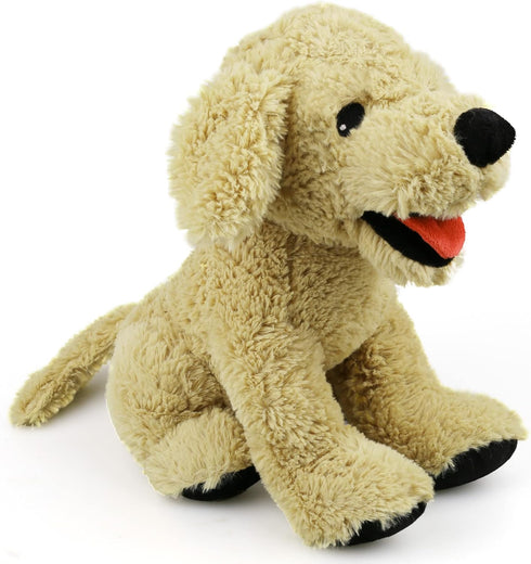 LotFancy 12 Inch Dog Stuffed Animals, Cuddly Golden Retriever Sitting Puppy Plush Toy