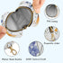 YETTASBIN Wildflowers Portable Pacifier Holder Case with Metal Hook Buckle & Zipper for Diaper Bag and Stroller
