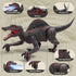 3 4 5 6 7 8 FRUSE Remote Control Dinosaur Toys,RC Walking Robot Dinosaur w/Light Tracing,Spray Mist,LED