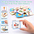 CVC Words Matching Game for Toddlers 3-5, Memory Games for Kids Ages 4-8, Phonics Card Game Flash Cards