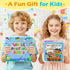 BATHKITS 3 Pack 30 3+ Reusable Water Painting Book for Kids - Magic Water Coloring Books with Water Pens, Fairy Tale
