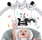 Car Seat Toys - Infant Baby Spiral Activity Hanging Toys for Stroller & Crib with BB Squeaker and Rattles (Bee)