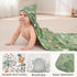 Newborn,100% 2 Pack 32x32 Inch Hooded Baby Towels for Cotton Baby Bath Towels with Hood for Infant Toddler Boy Girl