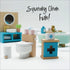 Le Toy Van Daisylane Bathroom Premium Wooden Toys for Doll House Accessories, Suitable for Ages 3+