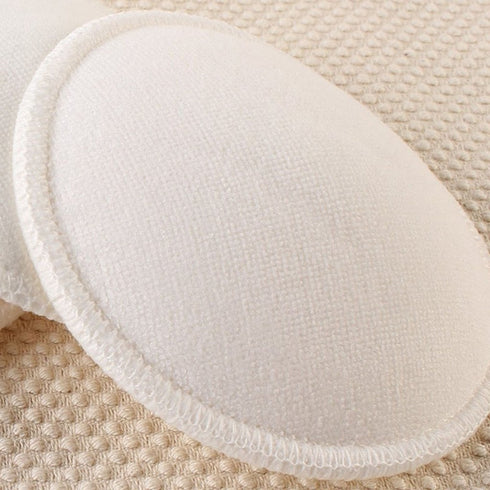 Cnrfeoap 4pieces Washable Breathable Absorbency Breast Pads Anti-Overflow Maternity Nursing Pad Baby Feeding