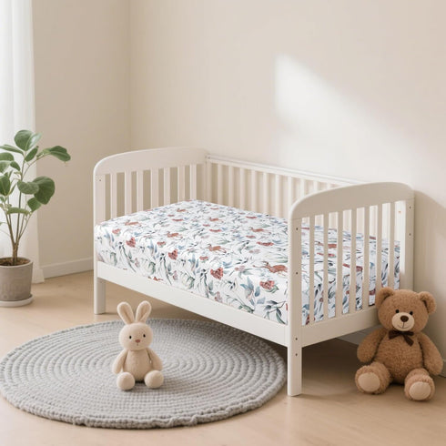 28x52 Inches TANOFAR Crib Sheets Fitted for Boys and Girls, Stretch Soft Baby Crib Fitted Sheet for Standard Size Crib