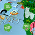 3-5 Dinomini Giant World Map Puzzle for Kids - with Interactive Standing Figures - Floor Puzzles for Kids Ages