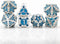 7 Pcs Metal Dice Set for D&D, Dungeons and Dragons RPG, DND Cthulhu Polyhedral Dice