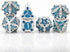 7 Pcs Metal Dice Set for D&D, Dungeons and Dragons RPG, DND Cthulhu Polyhedral Dice
