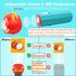 Children's Projector Toys, Electric Projected Torch Flashlight with 15 Discs, 120 Images Educational Learning Gifts for