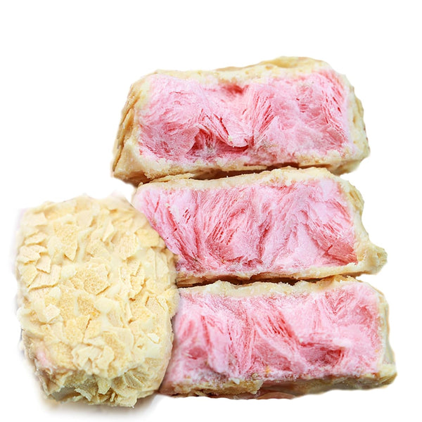 SPFLAUFR Freeze dried strawberry yogurt chunks 2.64 oz, strawberry oatmeal crispy, strawberry flavored