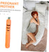 Ergonomic Cervical and Lumbar Support Pillow - Carrot Design for Multi-Functional Use