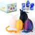TXB3DOK 4PCS 3D Sets,Surprise Printed Dragon with Wings and Egg DND Dice Mini Mystery Dragon Egg, Cool Flexible Animals