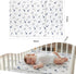 PGONEEE Pack 38'' 26'' 3'', Pack Trifold and Play Mattress x x Portable Mini Crib Playpen Mattress for Baby, Soft