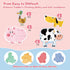 TOI Large Piece Toddler Jigsaw Puzzles, Animal Shaped Big Puzzles for Kids 2-3 Years, Preschool Learning, Farm Animals