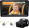 Kidsneed Baby Car Camera 7-Inch Baby Monitor for Car with USB Plug and