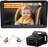 Kidsneed Baby Car Camera 7-Inch Baby Monitor for Car with USB Plug and