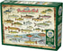Cobble Hill 1000 Piece Puzzle - Freshwater Fish of North America - Sample Poster Included