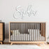 Custom Wooden Name Sign for Nursery - Personalized Wall Decor