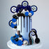 30 PCS Video Game Themes Cake Toppers for Game Theme Birthday Party Cake Decoration