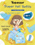 Ropassor (1120count) 4 Packs, 7-Layer Diaper Pail Refill Bags for Munchkin Step Diaper PailGenie & Complete/Expressions