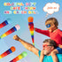 8 26 Inch Leyndo Pcs Throw and Catch Balls with Rainbow Tail, Fun Colorful Sports Comet Balls Playground Toys