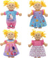 4 Pack Doll Clothes for 13-16 Inch Dolls, Dress Set for 13-16 Inch Dolls