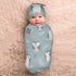 Swaddle Blanket for Baby - Swaddling Sleeping Sacks, Unisex Baby Stuff with Hat, Owl