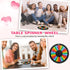 Adult Conversation Starter Ice Breaking Team Games - 9.4 Inch Table Prize Wheel for Team Building Work Office