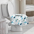 DEEKI 20 Pcs Toilet Seat Covers Disposable for Kids&Adults, Extra Large No-Slip Waterproof for Kids Toddler Potty