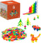 PLUS PLUS 600 Piece Neon Color Mix - Mini Interlocking Building Blocks