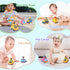 soi-meme 8 Pack Toddlers1 2 3 Set 1-3, 18 Press and Go Car Toys for Year Old,Infant Play Vehicle Toys for Baby Car Toys