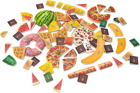 Yummy Junior Learning Food Fractions - Learn Fractions The Way, Multi